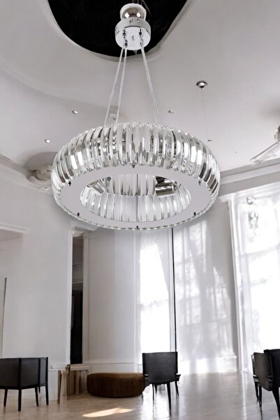 KORKMAZ KLAS KORKMAZ KLAS CAM AYDINLATMA TRUVA 50LİK GOLD,KROM KRİSTAL PASLAN...