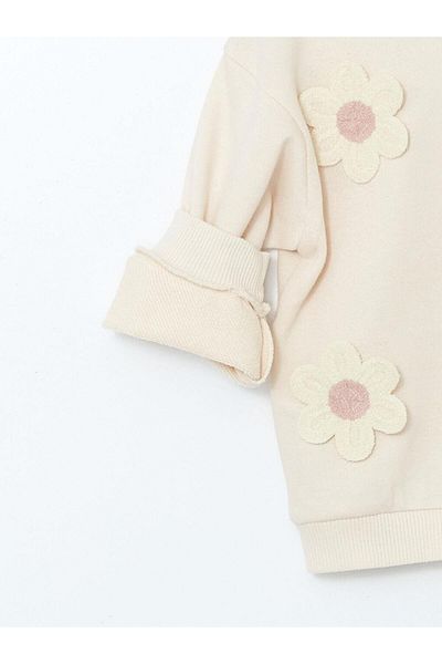LC Waikiki LCW Kids Crew Neck Floral Baby Girl φούτερ