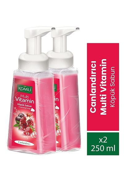 Komili Multivitamin Foam Soap 250 ml Gift