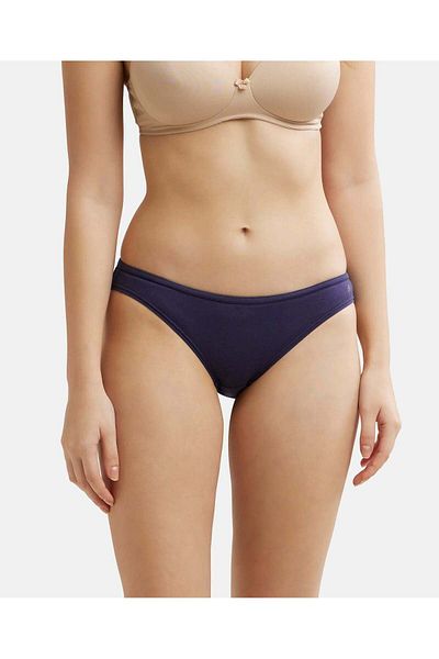 JOCKEY Low-waist Bikini Panties with Inner Elastic (Pack of 2) SW01-02 Multicolor