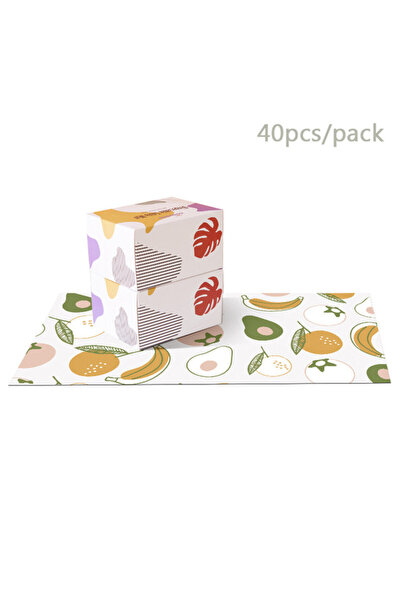 Sunveno baby Feeding Disposable Travel Multipurpose Placemats, 40 Pcs / Pack