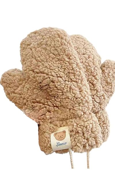 ARDSU Cute Bear Gloves Κορδόνι Χοντρό και μαλακό