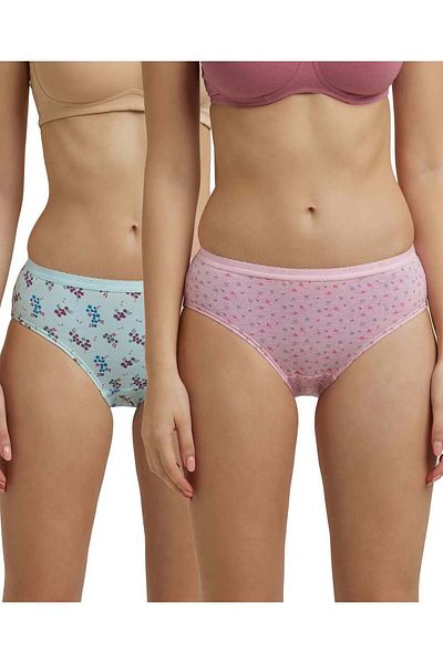 JOCKEY Simple Comfort Hipster Plain 2Pcs Pck 1523-02 Multicolor