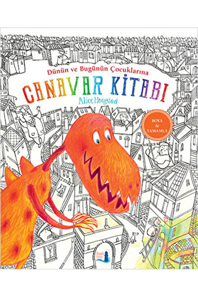 Büyülü Fener Yayınları The Book of Monsters (Hardcover) + Sticky Note Paper