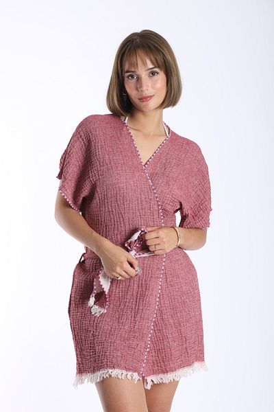 My-o Σετ 2 αυθεντικών Peshtemal, KImono και πετσέτα