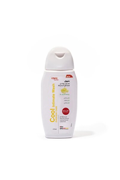 covix كوفيكس كير كول غسول يومي للمناطق الحمية 215 مل بالمسك الابيض
