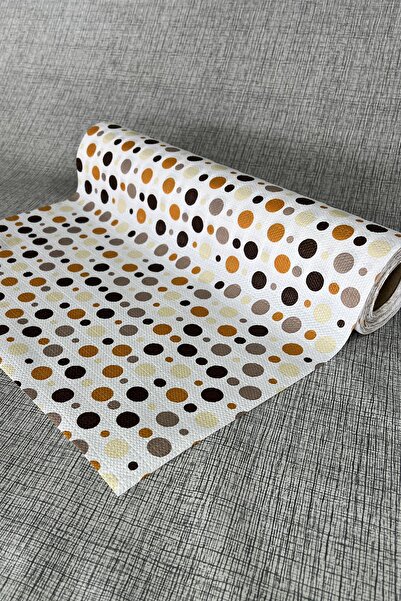 Pimula home Non-Slip Kitchen Bathroom Inside the Cabinet Multi-Purpose Drawer Shelf Display Case Cover -Puanlı-1044-E