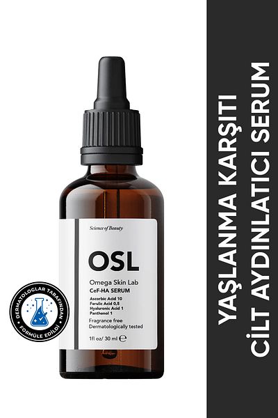 OSL Omega Skin Lab Cef-ha Serum 30 ml (ANTI-AGING, AUFHELLENDES, FEUCHTIGKEITSSPENDENDES SERUM)