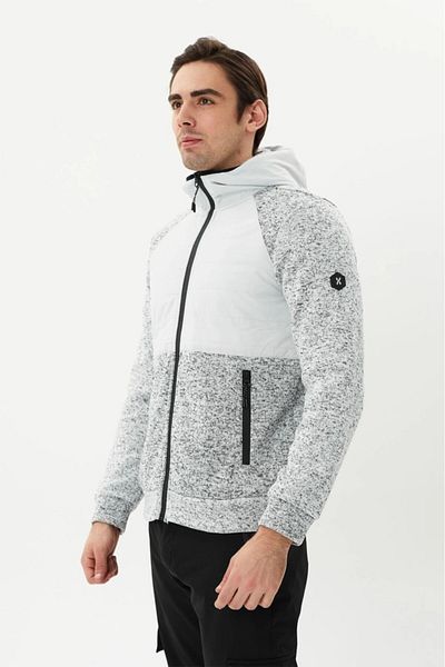 Exuma Men's Gray Fleece Sweat 2311136