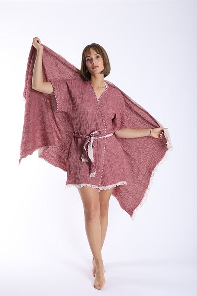 My-o Σετ 2 αυθεντικών Peshtemal, KImono και πετσέτα