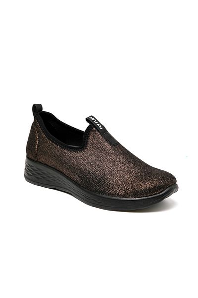 Fly Flot حذاء رياضي للنساء / البنات ( كاجوال ) 67 T12 FX Fly Flot CLOTH WOMAN برونزي