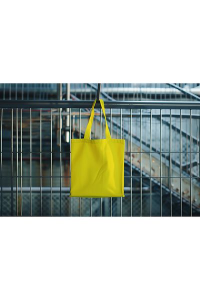 Saiza Yellow Gabardine Bag 35X40