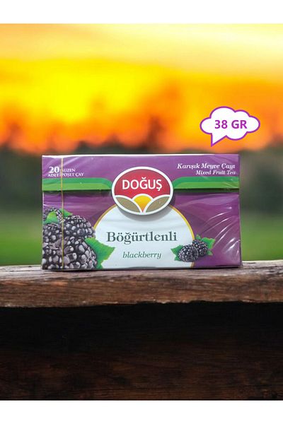 Doğuş 20 Cups Filtered Sachet Herbal Tea with Blackberry 38g