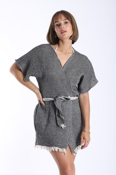 My-o Σετ 2 αυθεντικών Peshtemal, KImono και πετσέτα