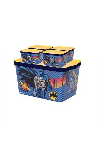 Batman Set of 5 Toys and Hobby Boxes