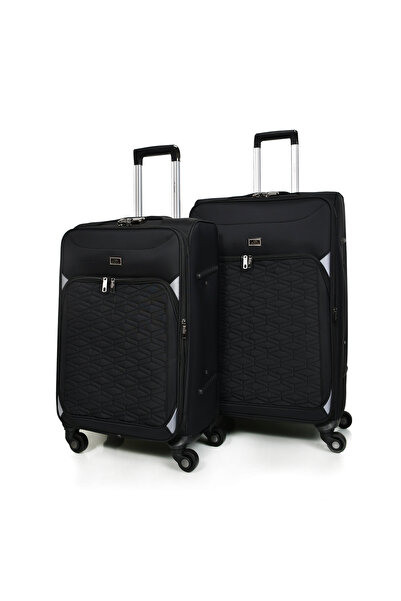 MORANO Morano 3 Pieces Canvas Luggage Set 28/24/20 Inch