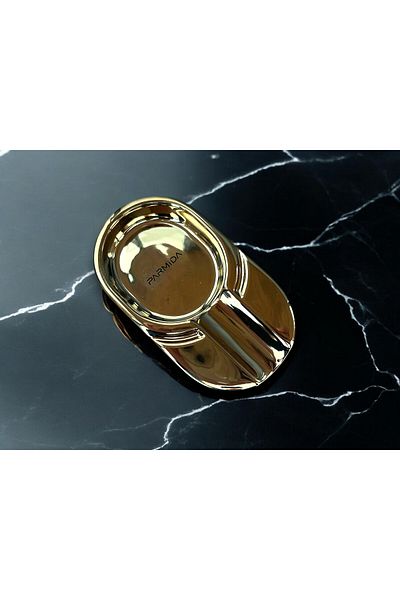 Parmida Pkl0201 Gold Metal Cigar Ashtray