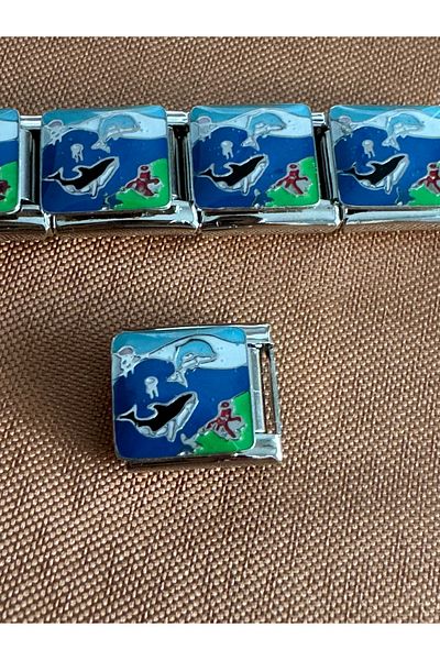 Vaveyla Italian Steel Bracelet Charm