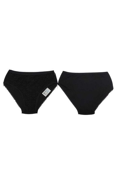 wear treasure Γυναικεία εσώρουχα δαντέλα 3 Πακέτο - Άνετη αναπνεύσιμη βαμβακερή πλάτη