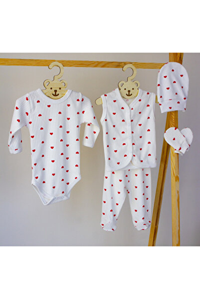 yzc home size dair... طقم مستشفى قلب للأطفال مكون من 5 قطع - قطن