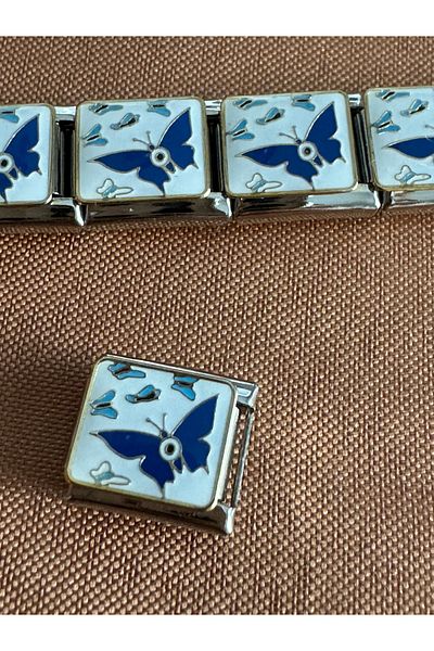 Vaveyla Italian Steel Bracelet Charm