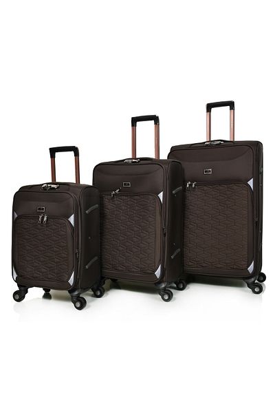 MORANO Morano 3 Pieces Canvas Luggage Set 28/24/20 Inch