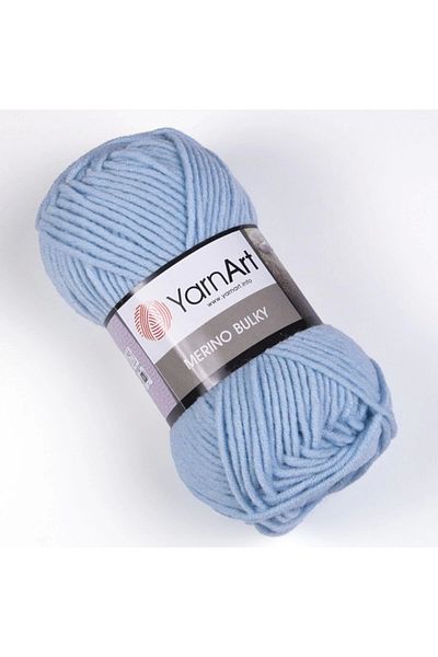 Yarnart Merino Bulky - Πλεκτό Χέρι Νήμα Baby Blue-215