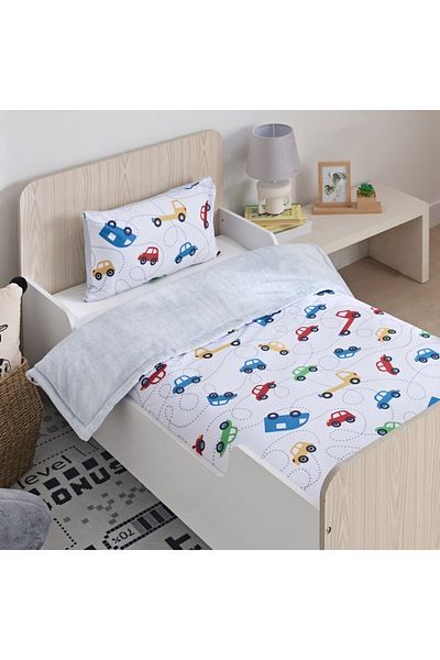 Home Box طقم لحاف للأطفال من جيرهيد دريفت مكون من قطعتين مقاس 100×140 سم