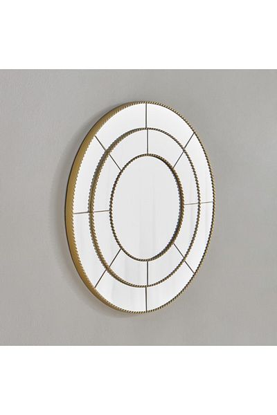 Home Box Brecklyn Round Decorative Mirror 40x40x1.8 cm