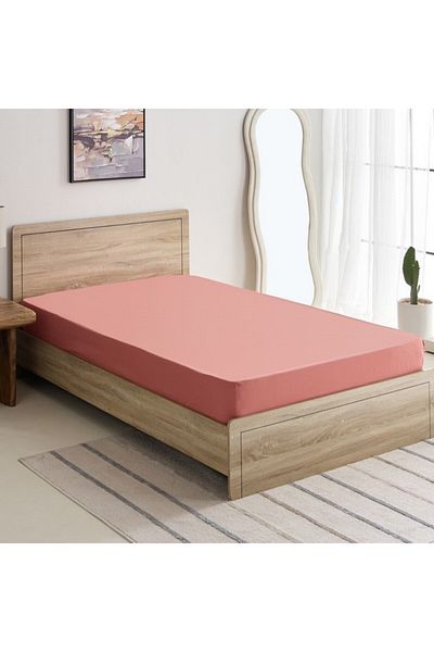 Home Box ملاءة سرير فردية من الألياف الدقيقة الصلبة من ديربي، مقاس 90×190+20 سم
