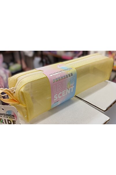 bundle island حقيبة أقلام شبكية شفافة حماية داخلية (22 سم * 7 سم)