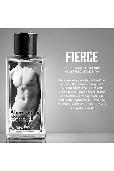 Abercrombie & Fitch Fierce Cologne Perfume By Abercrombie & Fitch EDC For Men 50 ml