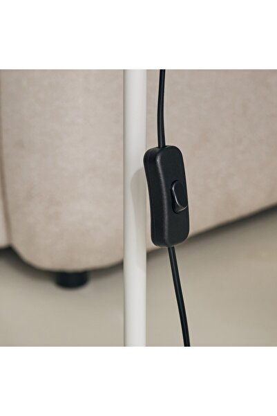 Home Box مصباح أرضي معدني من كيث E27 مقاس 19×142 سم