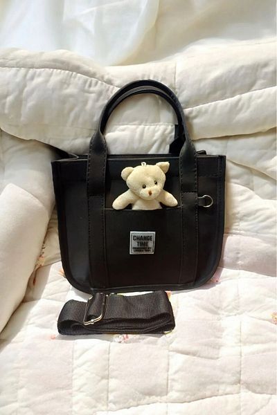 FHD BAGS Teddy Bear Λεπτομερής τσάντα χειρός, τσάντα ώμου, τσάντα σχεδιαστή