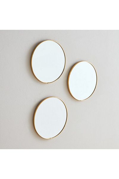 Home Box Earlis 3-Piece Mirror Set 25 cm