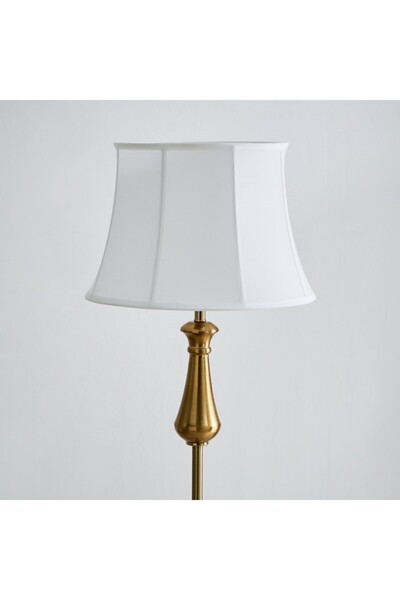 Home Box Deme Grame Metal Floor Lamp with Linen Shade 167 cm