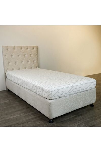 Home Box Malta Centrum Printed Cotton Single Fitted Sheet 90x200+33 cm