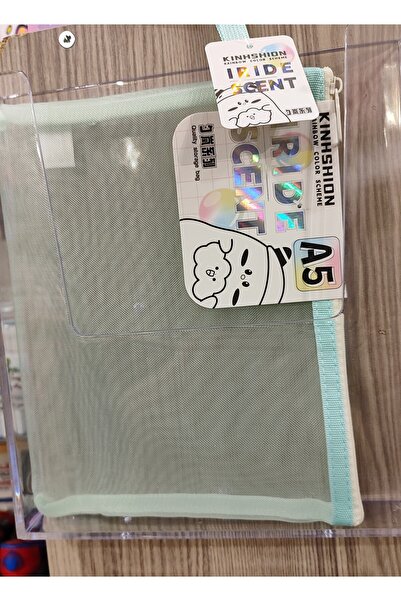 bundle island Geantă transparentă din plasă pentru creion/cosmetice (24cm*18cm)