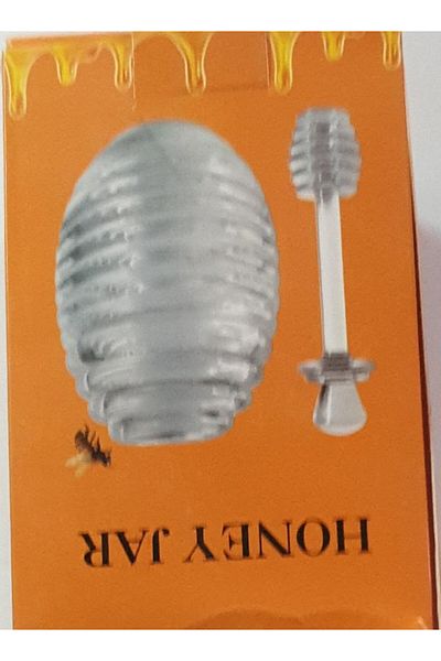 Generic موزع عسل زجاجي