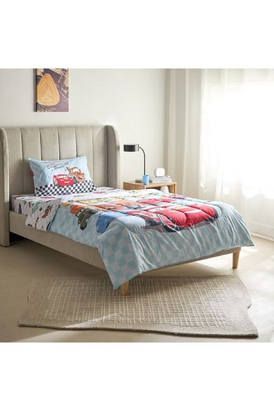 Home Box Cars 2-Piece Radiator Springs Twin Comforter Set 160x220 cm