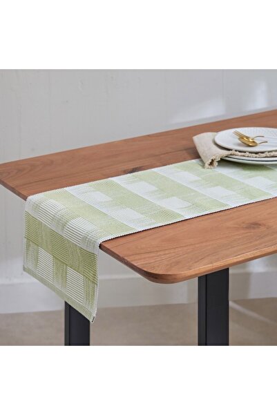 Home Box Chequre Runner 33x120 cm