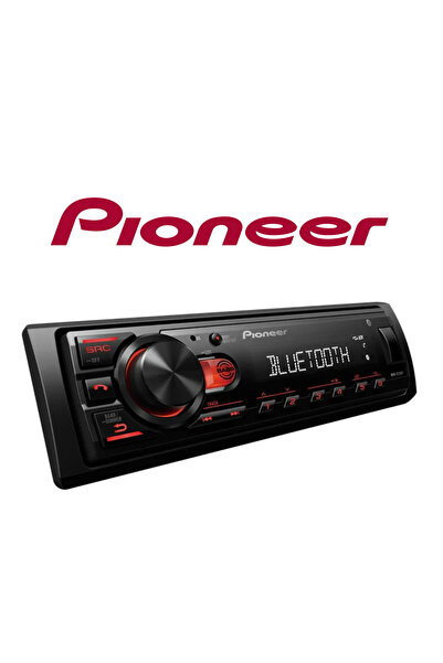 Pioneer Mvh-140bt Çift Amfi Çıkışlı Bluetoothlu Profesyonel Oto Teyp Usb 4x50...