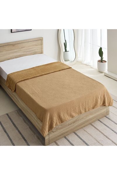 Home Box Serene Waffle Double Layer Twin Blanket 150x200 cm