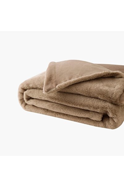 Home Box Lla Ura Rabbit Fur Double Layer Twin Blanket 150x220 cm
