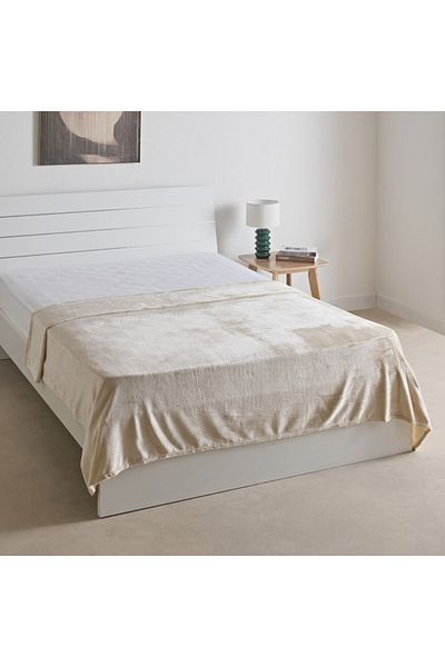 Home Box Nova Solid Flannel Queen Blanket 200x220 cm