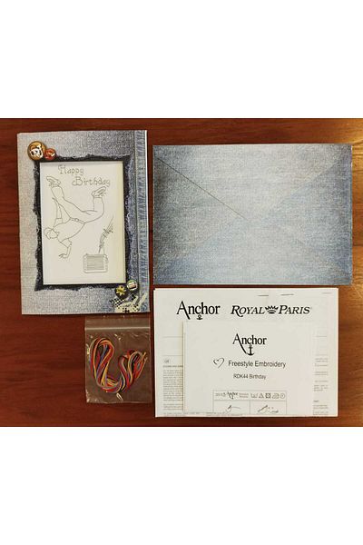 Anchor DIY Greeting Card Cross Stitch Embroidery Kit 21X14.8Cm