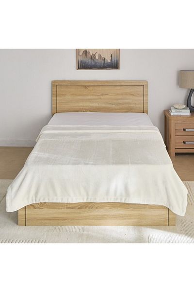 Home Box Snugsoft Flannel Double Layer Twin Blanket 150x200 cm