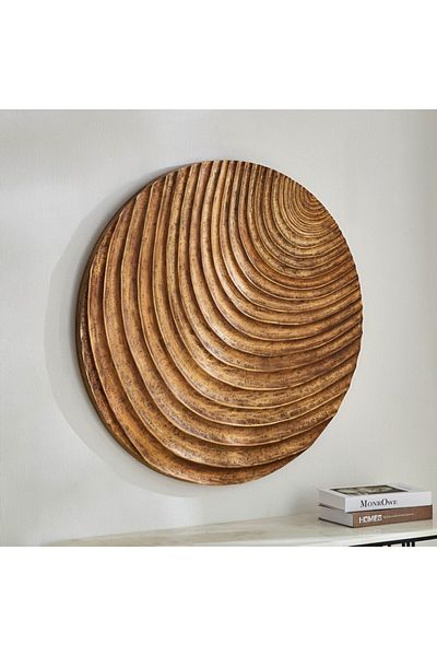 Home Box Rena MDF Round Wall Panel 90 cm