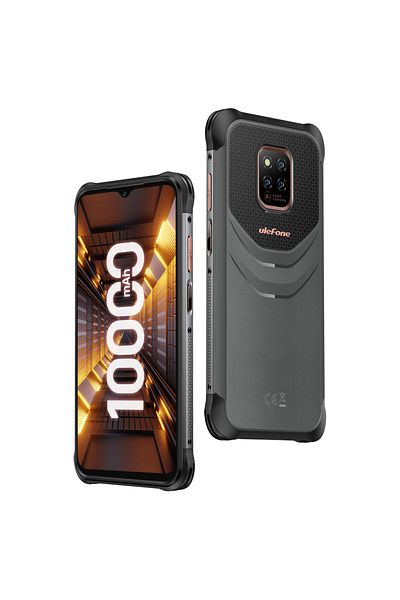 ULEFONE باور ارمور 14 برو - رام 6 جيجا بايت - 128 جيجا بايت - بطارية 10000 مللي أمبير - شحن لاسلكي 15 وات