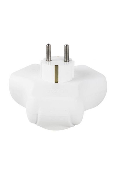 OEM Almera Clover 3-Plus White Ground Plug